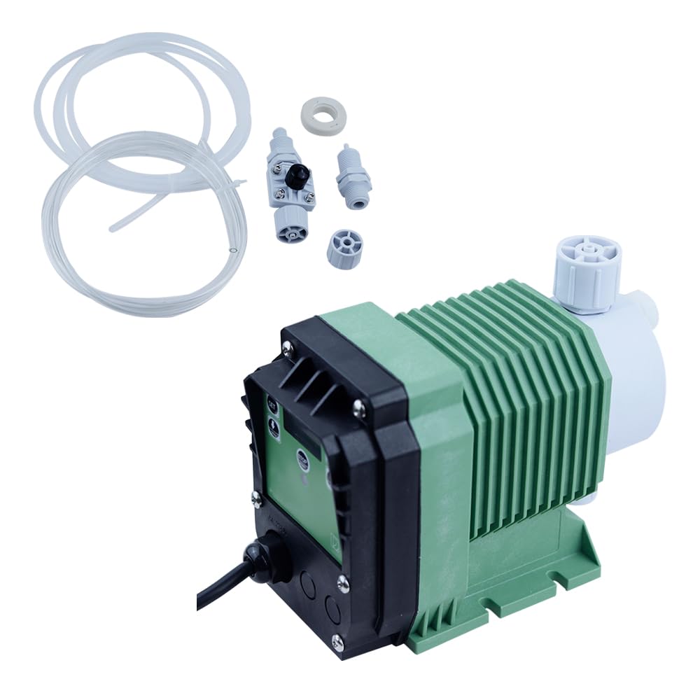 Bomba dosificadora de ácido, bomba de diafragma electromagnética de 220 V, equipo de dosificación electromagnética automática, bomba cuantitativa (15,2 l/h)
