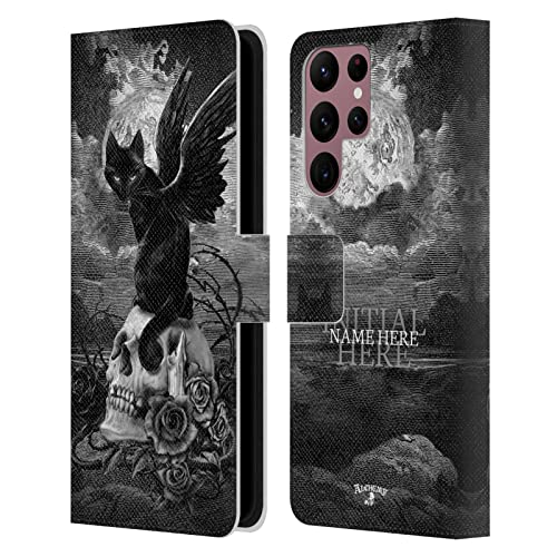 Coque en Cuir Personnalisée Samsung S22 Ultra 5G Alchemy Gothic Finition Premium Portefeuille