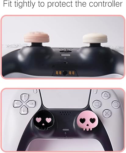 Vista 57 de PERFECTSIGHT Lindas tapas de agarre para el pulgar para Switch 2 2025, PlayStation 4/5, PS5, PS4, Xbox Series X/S, Xbox One, Switch Pro Controller