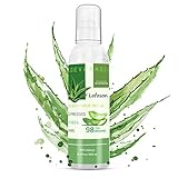 Aloe Vera Gel, Lofoson Organic Aloe Vera Soothing Gel, 100% Natural for Face, Body, and Hair, Facial Moisturizer, after Sun Moisturizer - Care for Sunburn