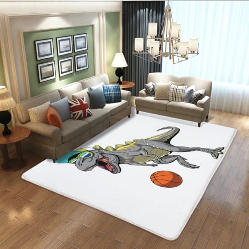 �ʔ��� ���� �o�X�P�b�g�{�[�� �J�[�y�b�g �O�~ �Ɍ� ���O ���O�}�b�g floor mat �􂦂� ���ی� �ݒu�ȒP �h�_�j �R�� �h�L ���� ����~�ߕt ���g�[�Ή� 150×200cm