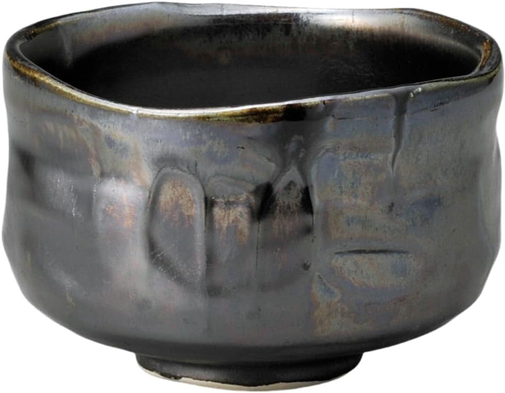 赤茶碗 月影 木製箱付き 楽焼 茶道具 楽茶碗（らくちゃわん） 茶碗 赤