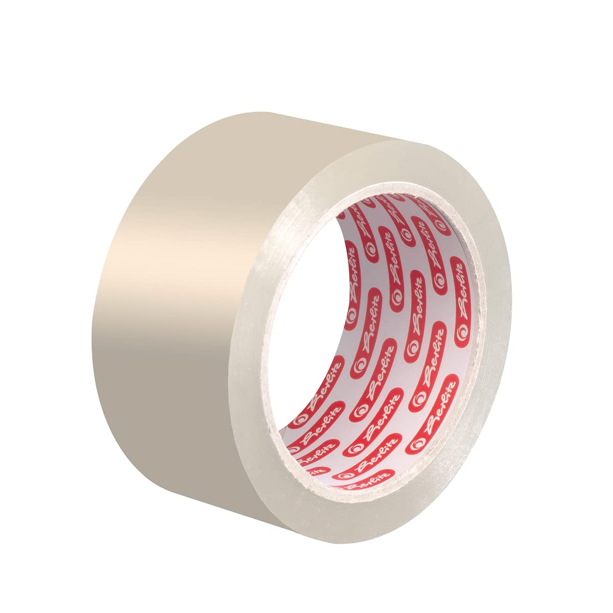 Herlitz Nastro adesivo trasparente per imballaggi, 66 m x 50 mm, silenzioso (48 rotoli, 66 m x 50 mm)