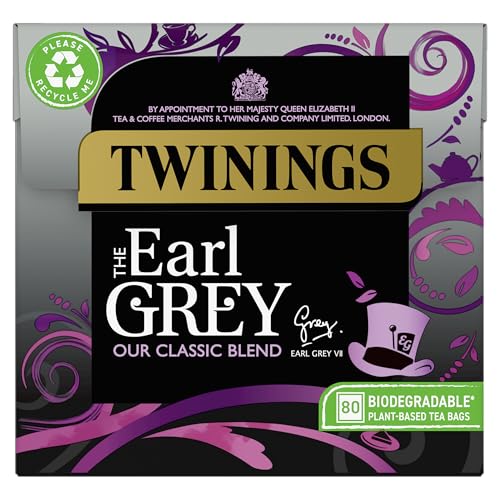 Twinings Earl Grey 80 Tea Bags 200g