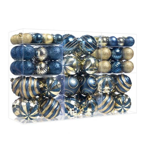 Forsylvanas Blue and Gold Ornaments