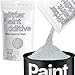 Hemway (Silver Holographic) Glitter Paint Additive Crystals 100g / 3.5oz for Acrylic Latex Emulsion Paint - Interior Exterior Wall, Ceiling, Wood, Varnish, Dead Flat, Matte, Gloss, Satin, Silk
