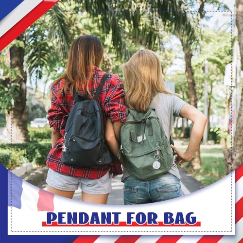 Landical Paris Souvenirs France Souvenir Gift Eiffel Tower Keychain Paris Travel Souvenirs Metal Key Rings for Party