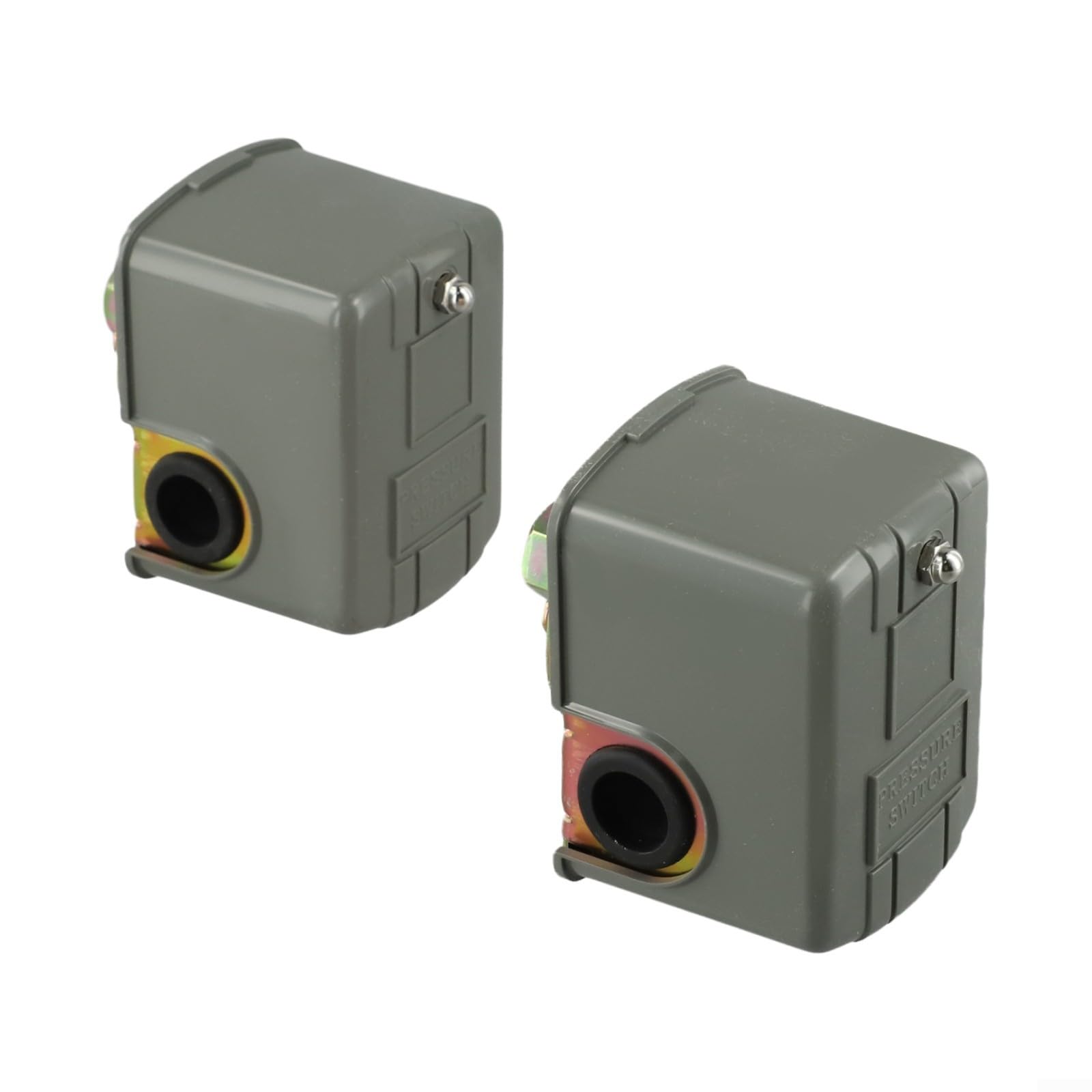 Interruttore di controllo della pressione della pompa, pompe da pozzo regolabili 0,8-5,0 bar (20-80 PSI) con filettatura interna da 1/4", classificazione IP20, compatibile con pompe
