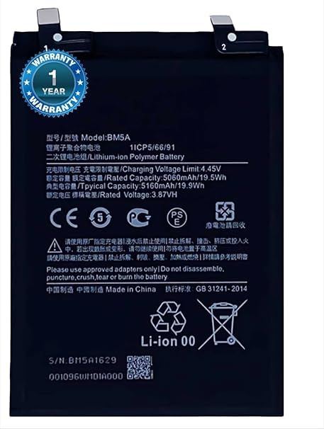 Image of Original BM5A Battery for Xiaomi Redmi Note 11 Pro 5G (21091116I, 2201116SG) Battery with 1 Year Warranty****(RFG142)