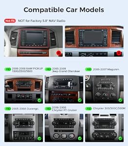 11.5'' Car Radio for Dodge Ram Pickup 1500 2500 3500 Stereo 2006-2008 — photo 2 of 6