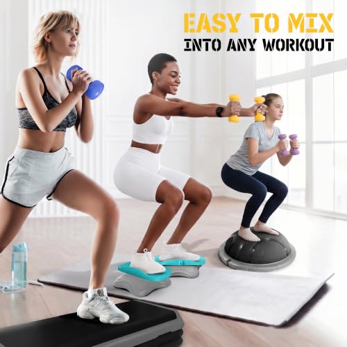 Image of Yes4All Neoprene Dumbbells, Pairs and Sets with Rack for Home Workouts