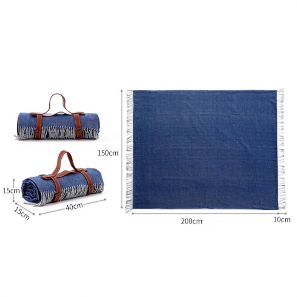 Tappetino da picnic for esterni Tappetino da picnic for campeggio Tappetino da campeggio Campeggio Trekking(Blu)
