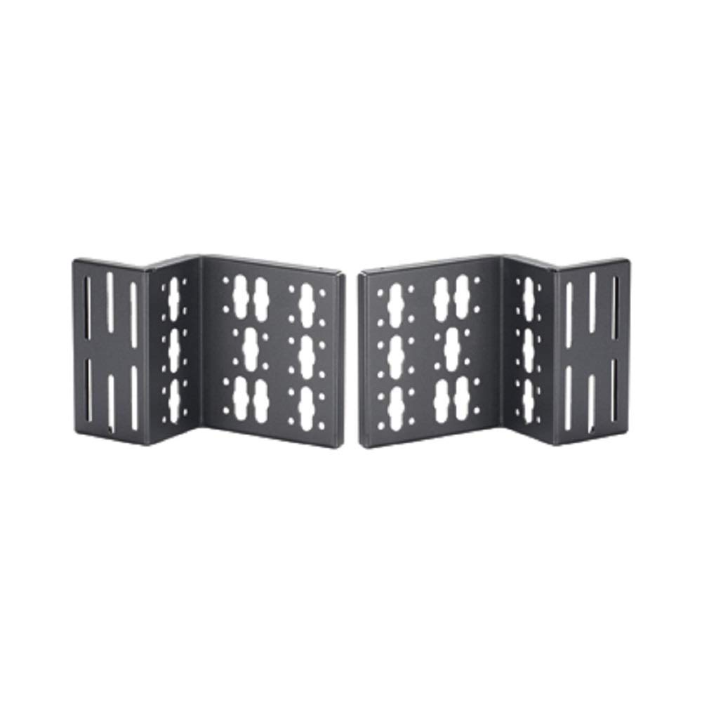 Panduit CVPDUB Steel Server Cabinet PDU Bracket Kit, Black