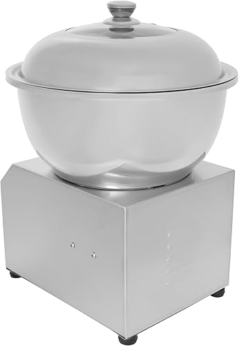 Miniatura 5 de Máquina amasadora eléctrica de masa de 1500 W, mezclador de masa comercial de doble rotación de 16 cuartos de galón, máquina mezcladora de harina de