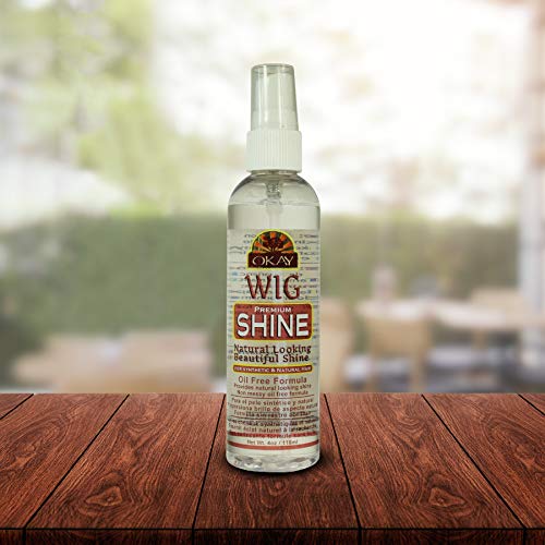 OKAY WIG SHINE OIL FREE FORMULA 4oz/118ml - Image 5