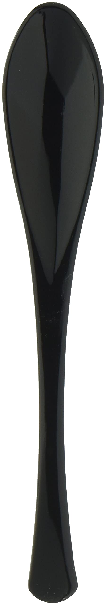 Wakaizumi Lacquerware Kappo Lacquerware, Black (Small) Egg Spoon, Set of 5 H-1-19