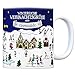 trendaffe Gerswalde Weihnachten Kaffeebecher mit winterlichen Weihnachtsgrüßen - Tasse, Weihnachtsmarkt, Weihnachten, Rentier, Geschenkidee, Geschenk