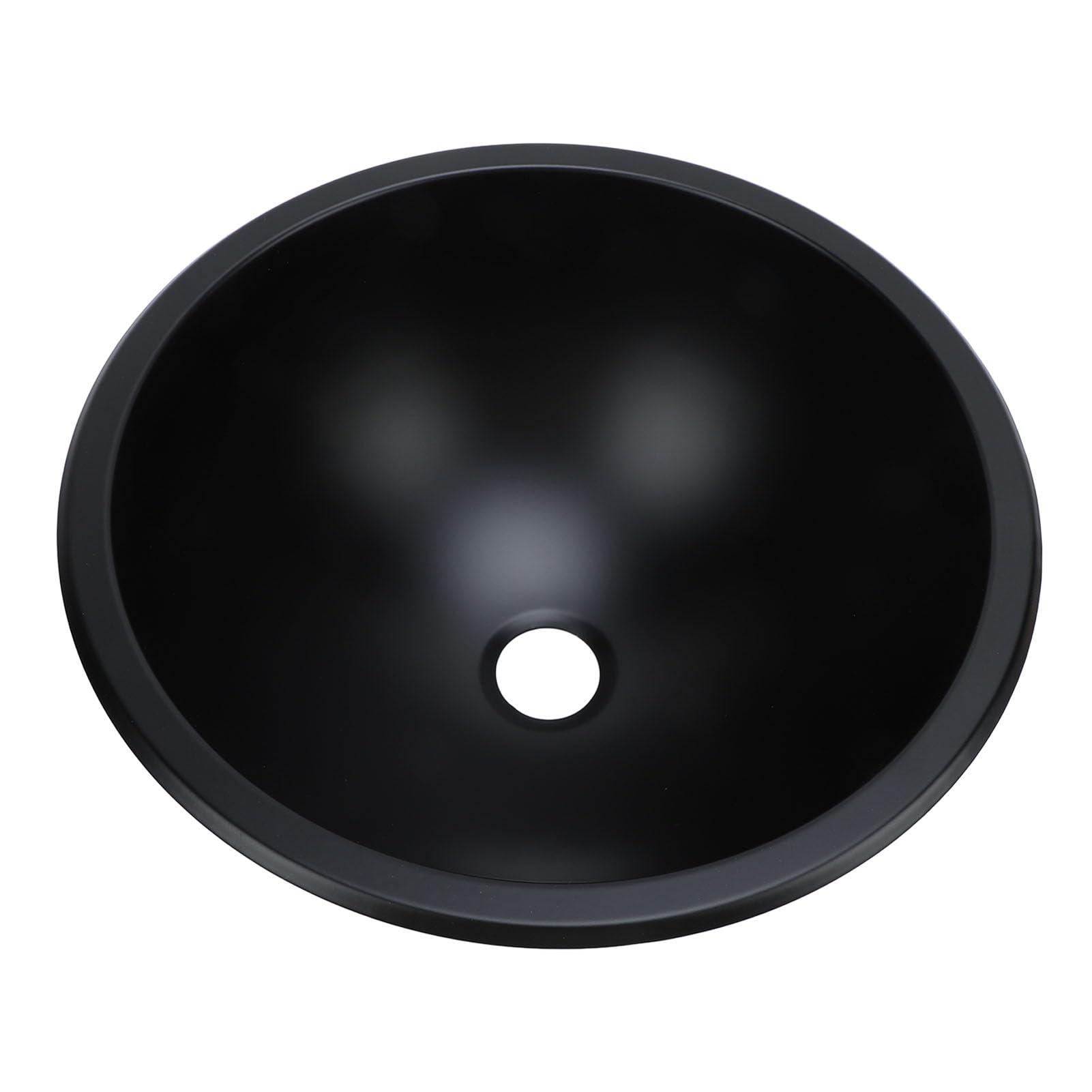 Gran capacidad 304 Fregadero redondo de acero inoxidable 40 mm – Puerto de drenaje para barco caravana RV, arañazos y calor con fácil limpieza, ideal para diferentes escenarios