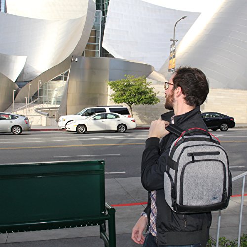 Usa Gear Audio Equipment Backpack - Microphone Case For Wireless Microphones, Recording Microphones & Accessories Compatible With Shure, Sennheiser, Audio-Technica, Rode Videomic And More (Grey) #TOP6