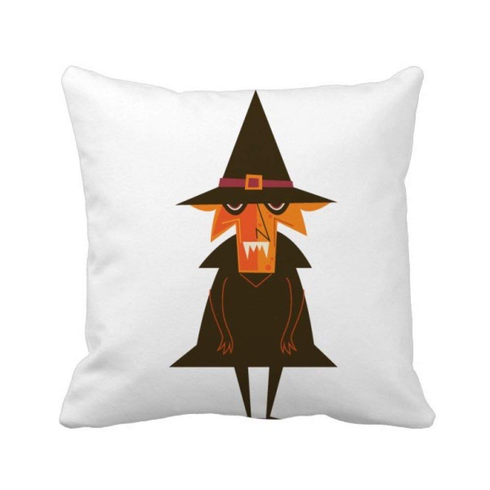 Housse de coussin fantôme de sorcier carré textile déco salon et canapé