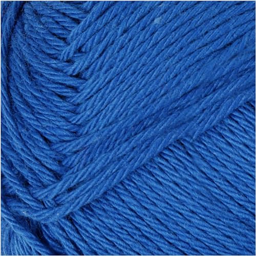 Cotton Yarn, Cobalt Blue - Image 3