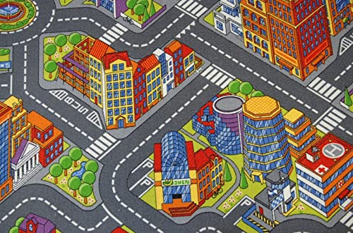 rugsx Alfombra Streets Big City 150x200 cm