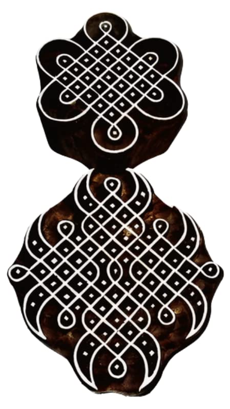P.S.WOODEN BLOCKS STAMPS Wooden Block Stamp Colam Design Set of 2 Piece (Size-3 * 2.5 2.5*Inch) Handmade Block Printing (B08GJQR1JH) Amazon Price History, Amazon Price Tracker