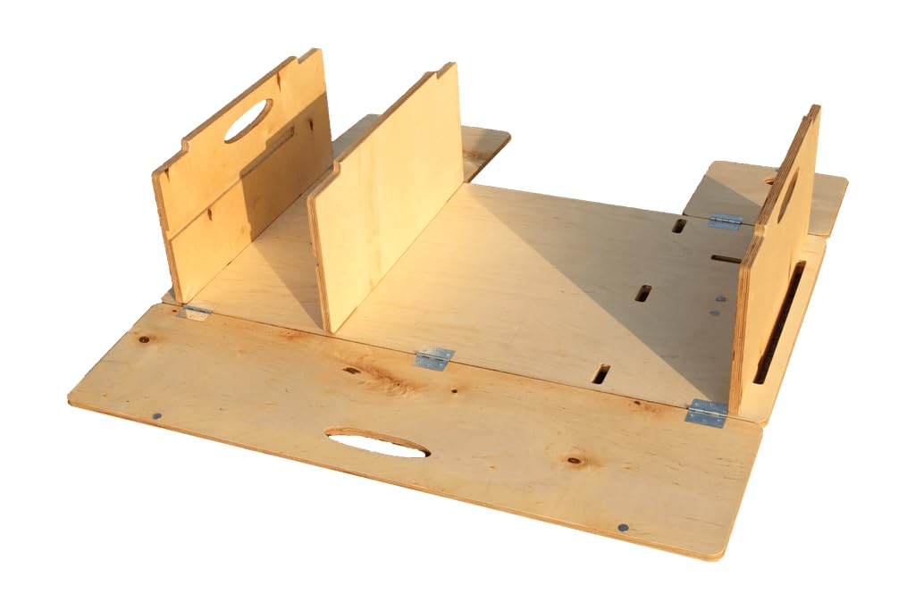 me (Natur) - Multifunktionale Campingbox für Hochdachkombi zum Stecken ohne Schrauben