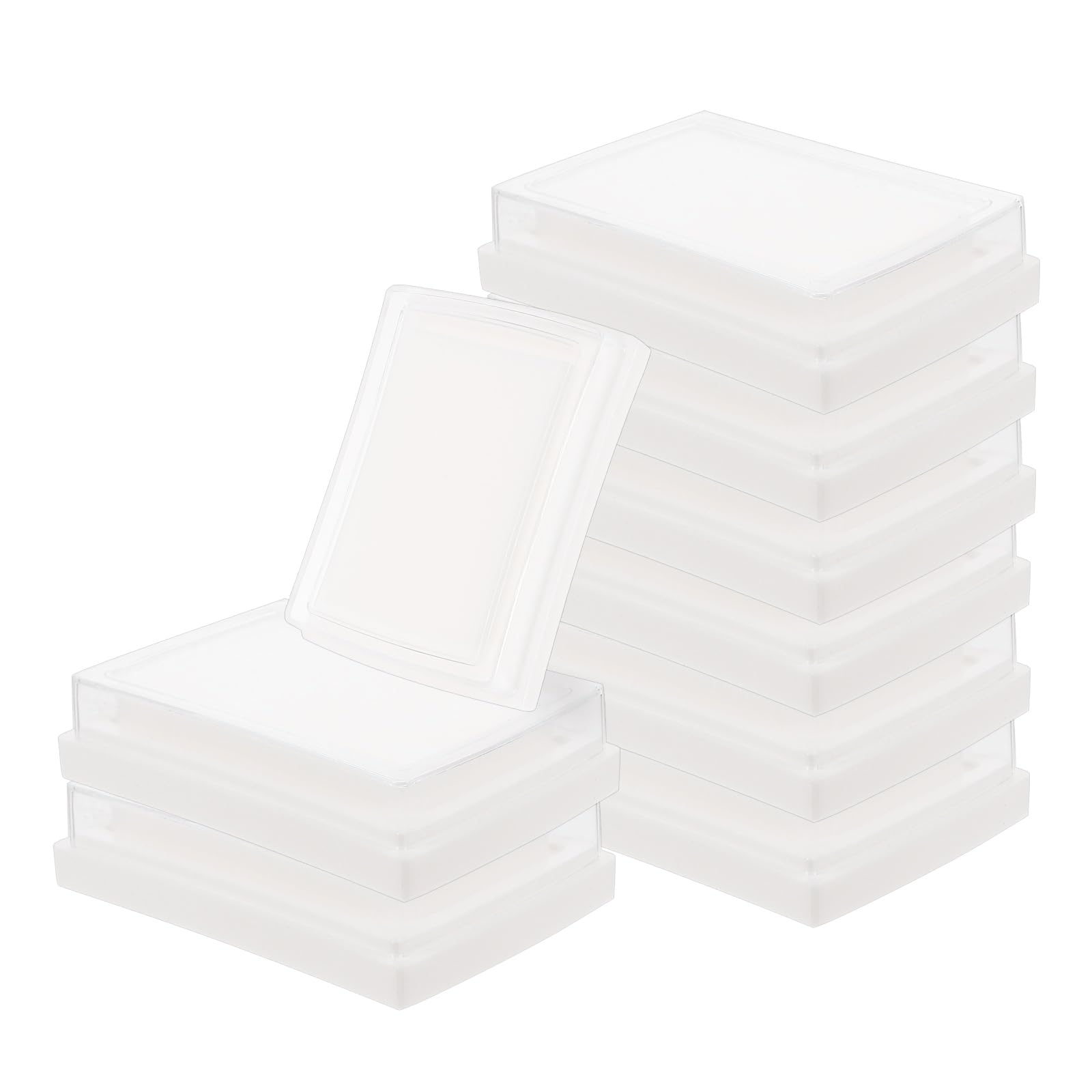 Housoutil 50 Pièces Encreurs DIY pour Doigts Encre Multifonctions Mousse Haute Densité pour Bureaux et