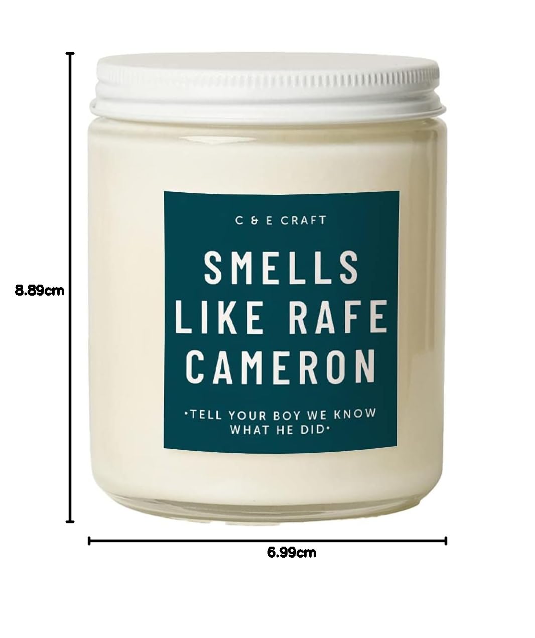 CE Craft - Vela aromática de cera de soja con aroma a Rafe Cameron – Vela con temática de bancos exteriores
