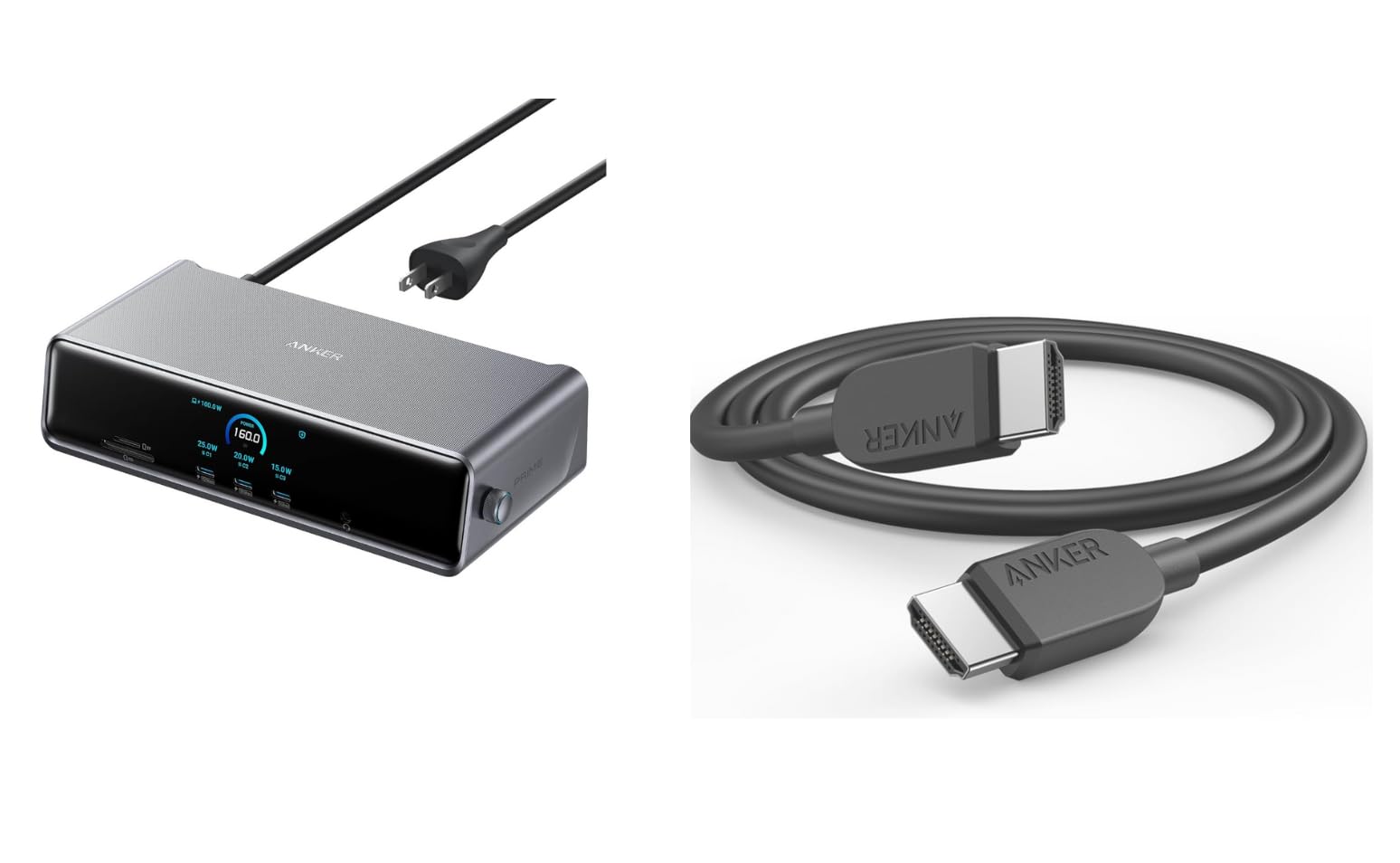 Amazon.com: Anker Prime Docking Station (DL7400) & HDMI Cable, 8K