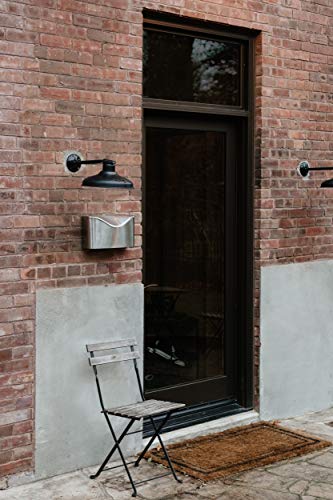 Umbra 460322-592 Postino Wall-Mount Mailbox, Stainless Steel #TOP6