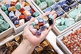 CrystalTears Assorted Stones Crystals Bulk Tumbled Polished Stone Chips Natural Chakra Quartz Crystal Gemstones for Reiki Meditation Therapy Beginners Home Decor - Image 3