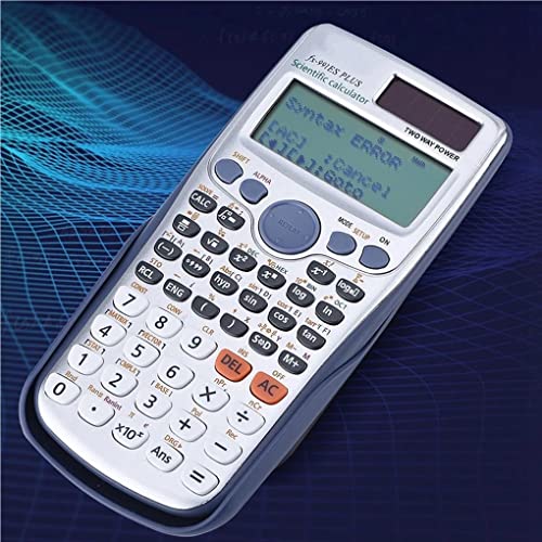 Calculadora Científica 417 Funções, Casio, FX-991ESPLUS, Visor de 4 Linhas, Prata