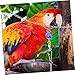 Kisangel 1set Bird Neck Training Chain for Parrots Collar for Safe Outdoor Training Lightweight and Portable Parrot Leash for Bird Owners