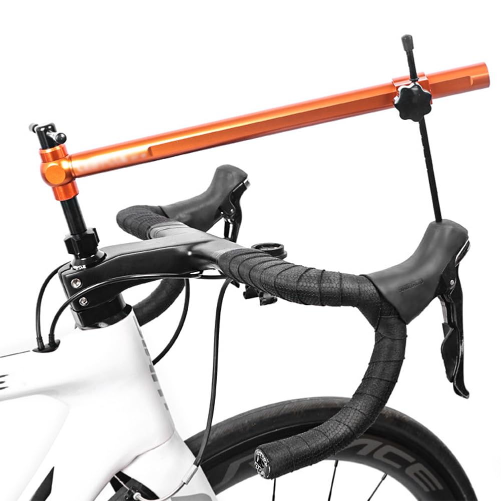 Calibro di misurazione per l'allineamento dell'occhiello, strumento per la regolazione orizzontale dell'altezza della leva del cambio della bicicletta e della leva del freno, strumento di