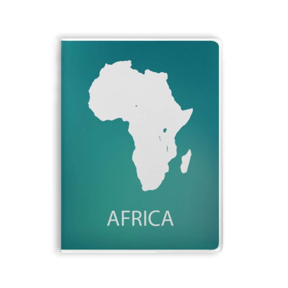 Carnet carte Afrique couverture souple journal de bord et notes - 4