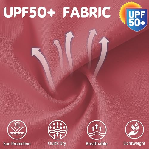 Image of QBK Toddler Girls Swim Shorts 2T-14 Boyshort Swimsuit UPF 50+ Quick Dry Rash Guard Swim Bottoms