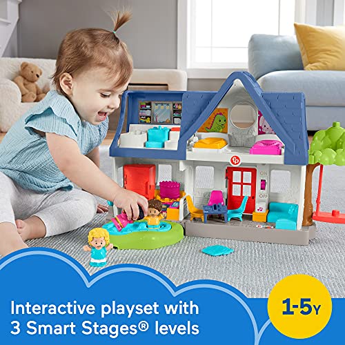 Fisher-Price Little People Friends Together Play House - UK English Edition, Playset with Smart Stages Learning Content… – Bild 3