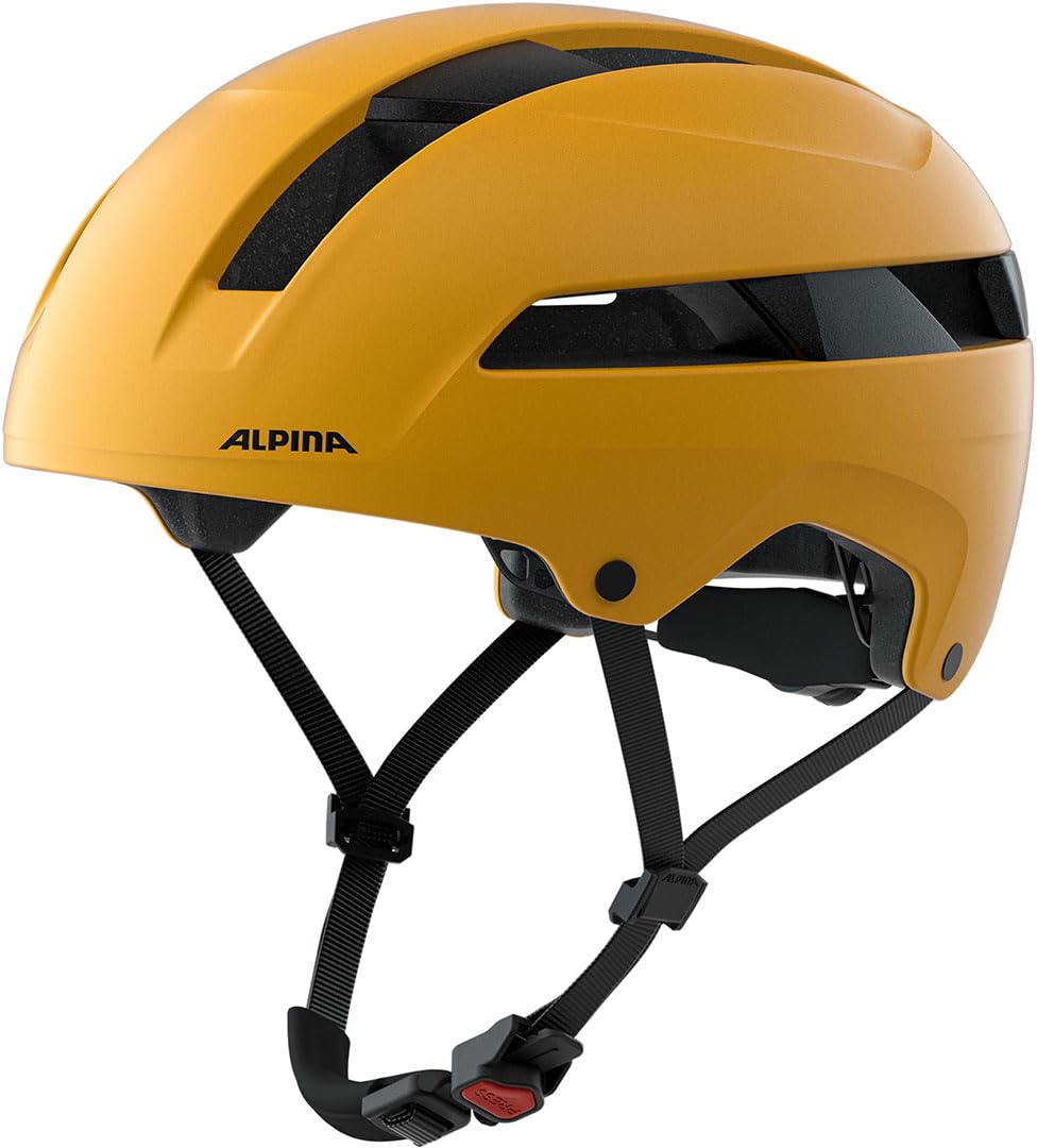 ALPINA SOHO - Extrem Robuster, Leichter & Individuell Anpassbarer Urban Fahrradhelm Für Erwachsene