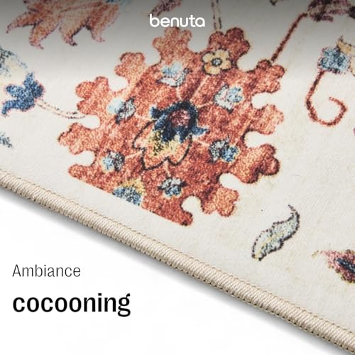 Tapis de couloir multicolore George par benuta Basic | 80x240 cm