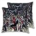 Lot de 2 housses de coussin Motif Spider Man 40 x 40 cm