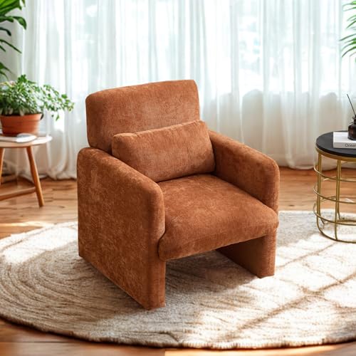 Sillón Plegable Textil Naranja miniatura 1
