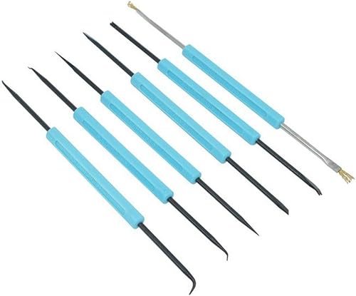 Kit de herramientas de reparación de ayuda de soldadura de doble cara de 6 piezas
