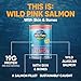 Wild Planet Wild Pink Salmon With Skin and Bones, Tinned Fish, Canned Salmon, Sustainably Wild-Caught, Non-GMO, Kosher, Gluten Free, Keto and Paleo, 14.75 Ounce (Pack of 12)
