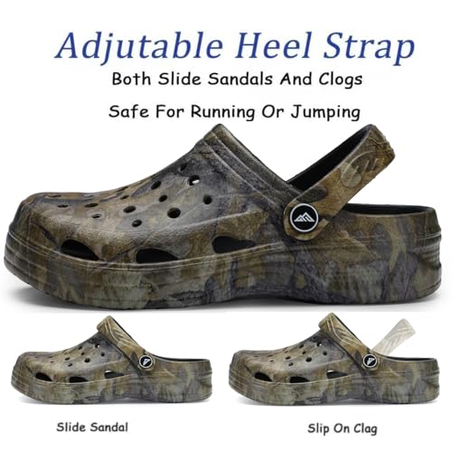 Image of Boys Girls Camo Graphic Clog Beach Shoes Sandals(Littele Kid /Big Kid)