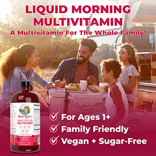 Multivitamin for Women, Men & Kids by MaryRuth's | Liquid Morning Multivitamin | Mens, Womens Multivitamin| Vitamin A C D E B6 B12 Biotin Zinc | Beauty | Vegan | Non-GMO | Gluten Free | 15 Servings - Image 4