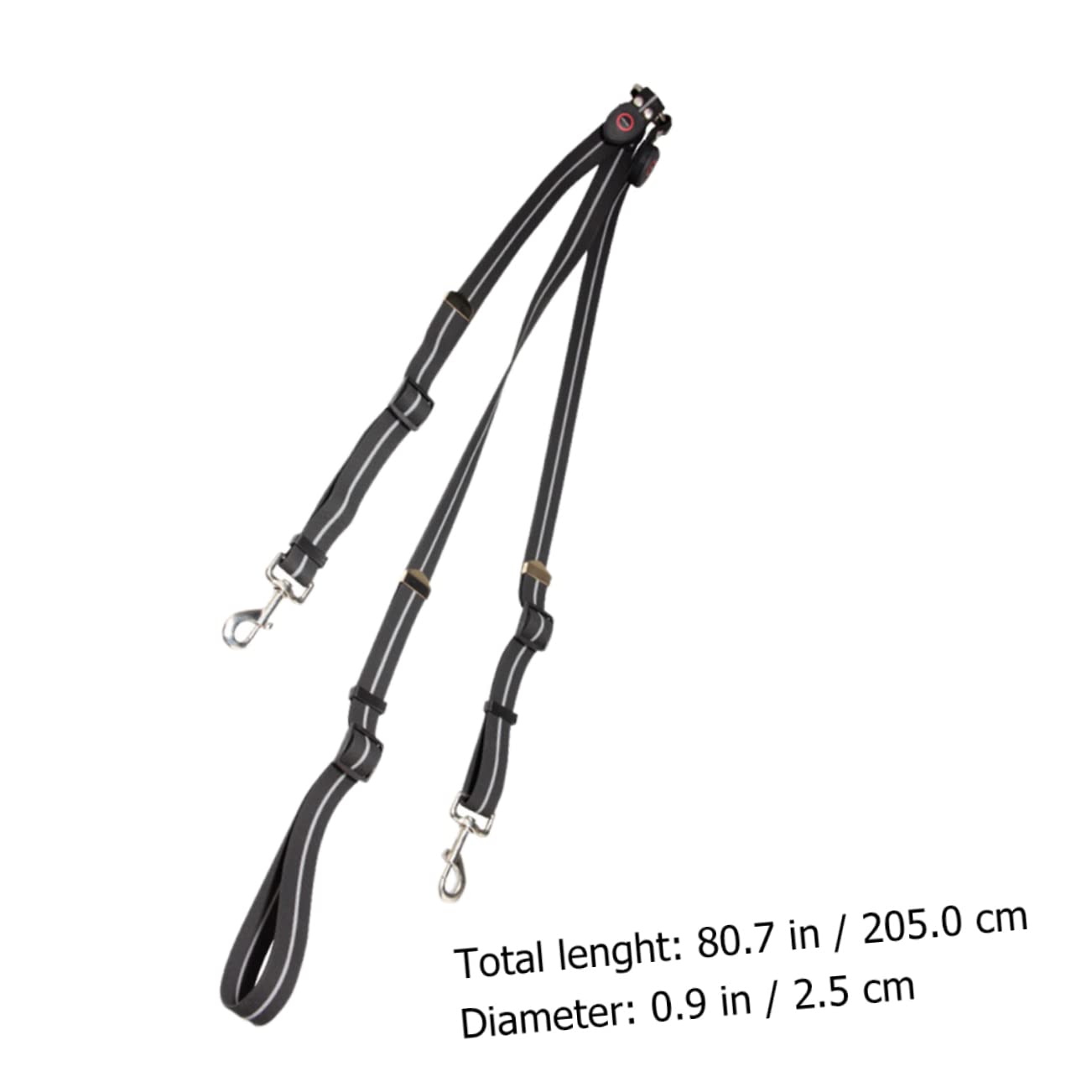 LAPYAPPE Horse Breastplate Collar Reusable High Visibility Strap for Equestrian Activities Adjustable PU Material with Lighting Safe and Reliable