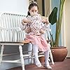 GAGAKU Baby Doll Carrier Stuffed Animal Carrier for Girls Doll Accessory Adjustable Straps for Reborn Baby Dolls - Pink Plum #5