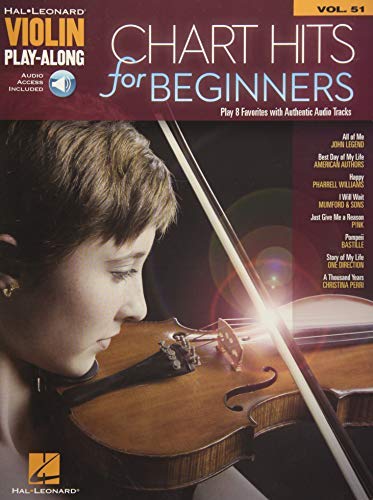 Chart Hits for Beginners: Violin Play-Along Volume 51      Kindle Edition with Audio/Video